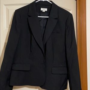 Loft black blazer size 14